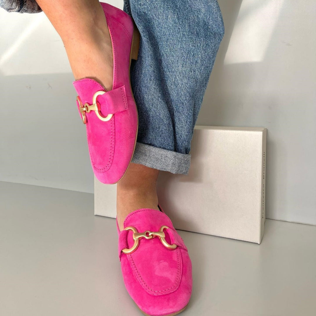 Schicke Loafers mit Gold-Detail