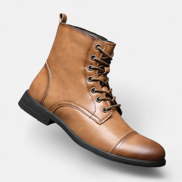 Martino | Stilvolle Herrenstiefel aus hochwertigem Kunstleder
