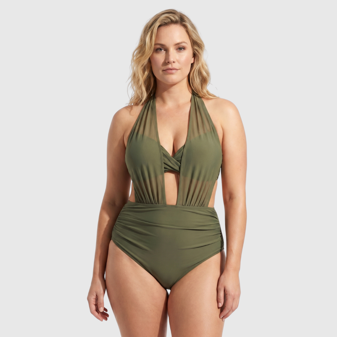 Sabine | 2-in-1 Hoch Taillierter Tummy Control Bikini