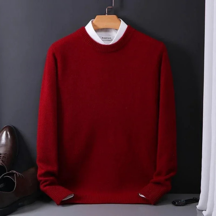 Emil | Komfortabler Rundhalspullover im modernen Look