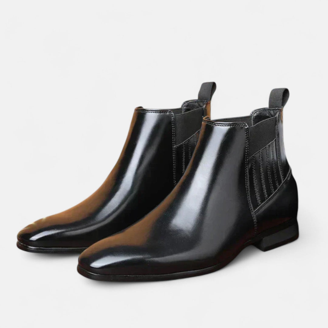 Max | Stilvolle Herren-Stiefeletten aus hochwertigem Kunstleder