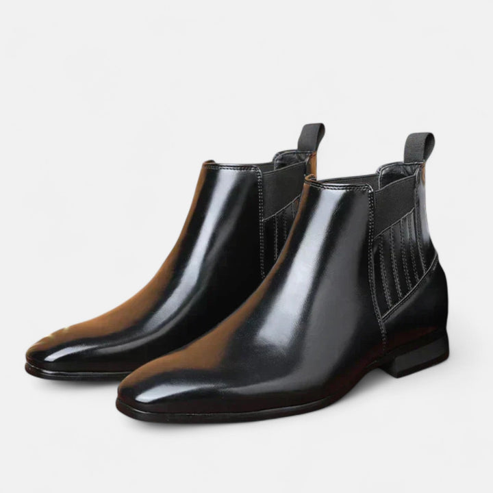 Max | Stilvolle Herren-Stiefeletten aus hochwertigem Kunstleder