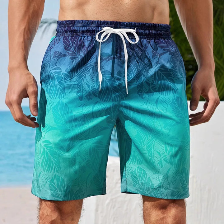 Brian Atmungsaktive Eisseide-Sommershorts für Strand und Fitness