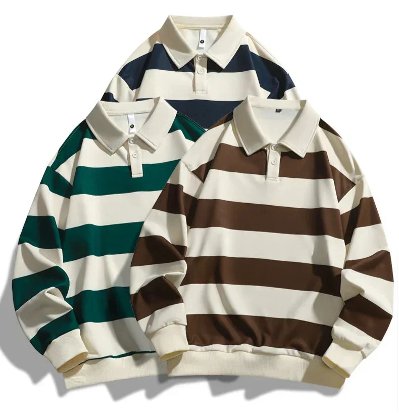 Sven | Lässiger Polo-Pullover