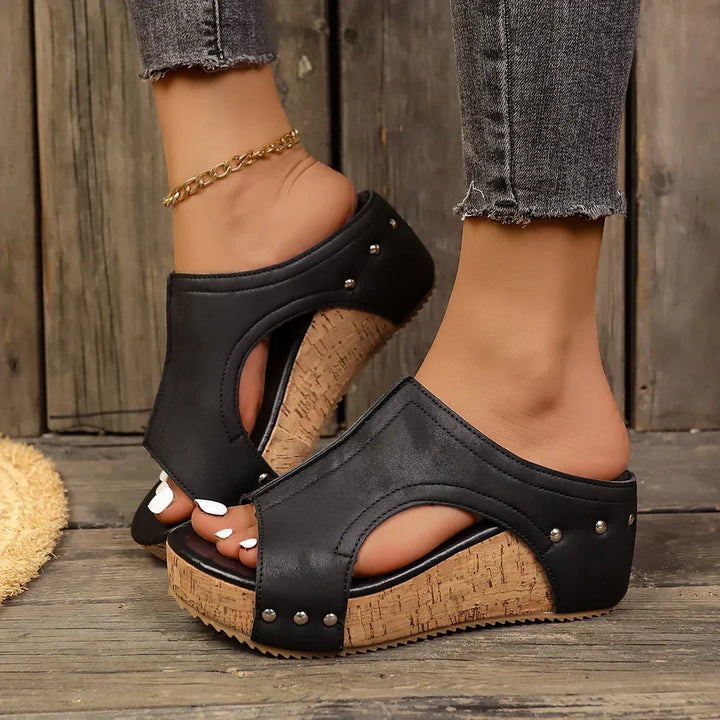 Sofia | Lumi Stud Wedges