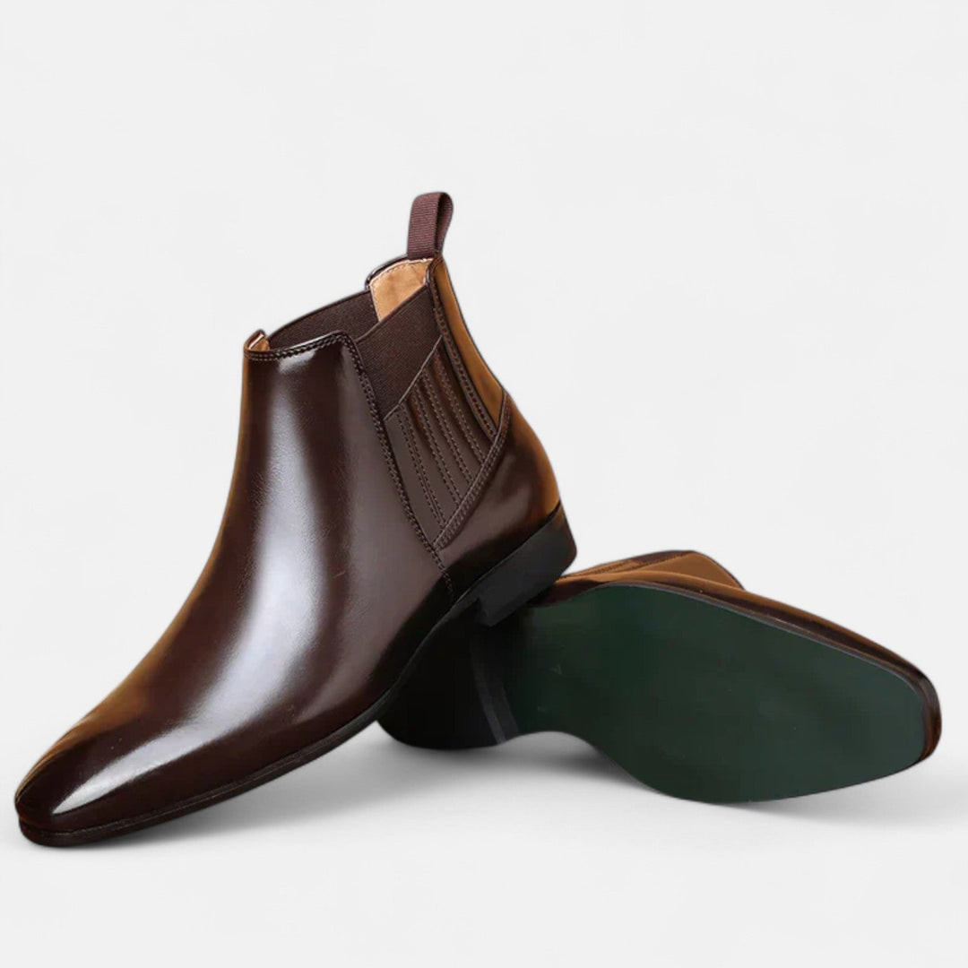 Max | Stilvolle Herren-Stiefeletten aus hochwertigem Kunstleder