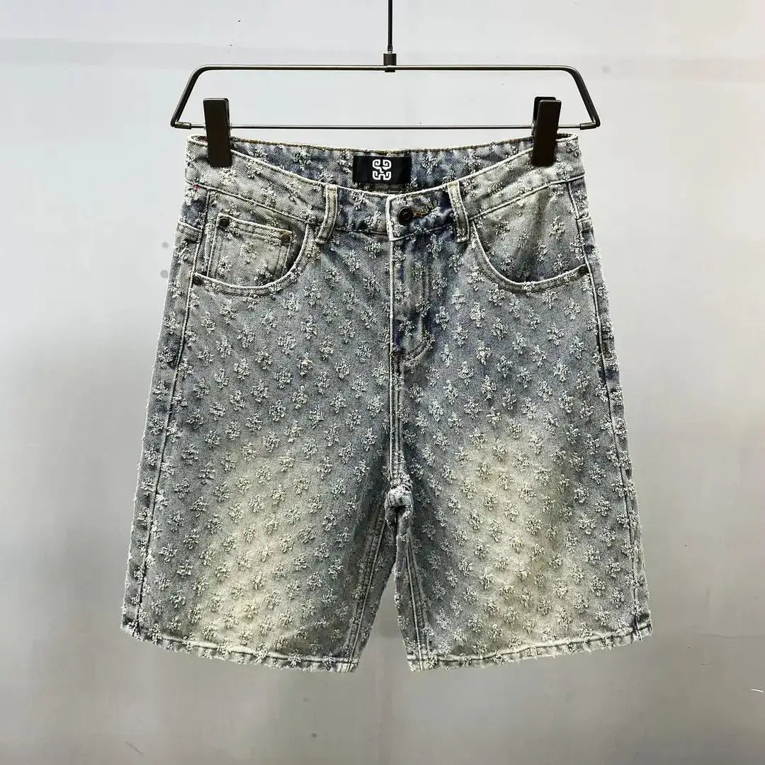 Mark | Premium Denim-Shorts mit Textur – Luxuriöses Gefühl, begrenzter Vorrat