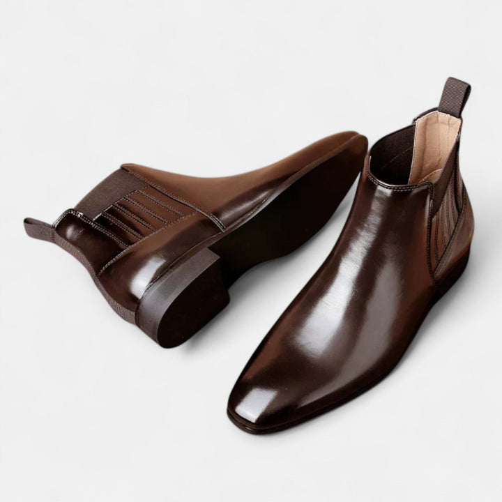 Max | Stilvolle Herren-Stiefeletten aus hochwertigem Kunstleder