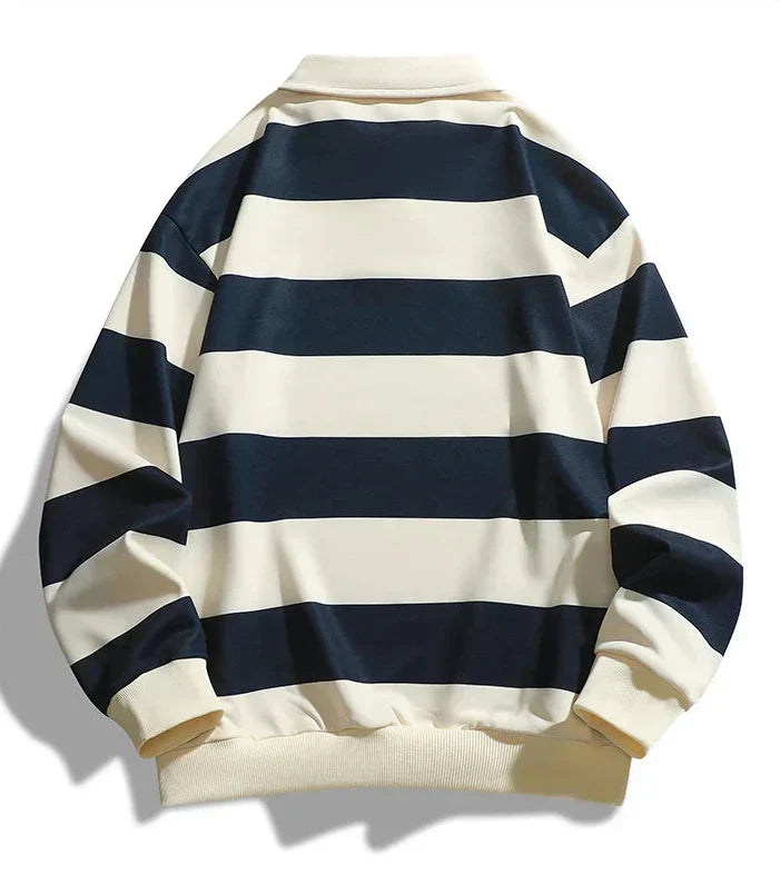Sven | Lässiger Polo-Pullover