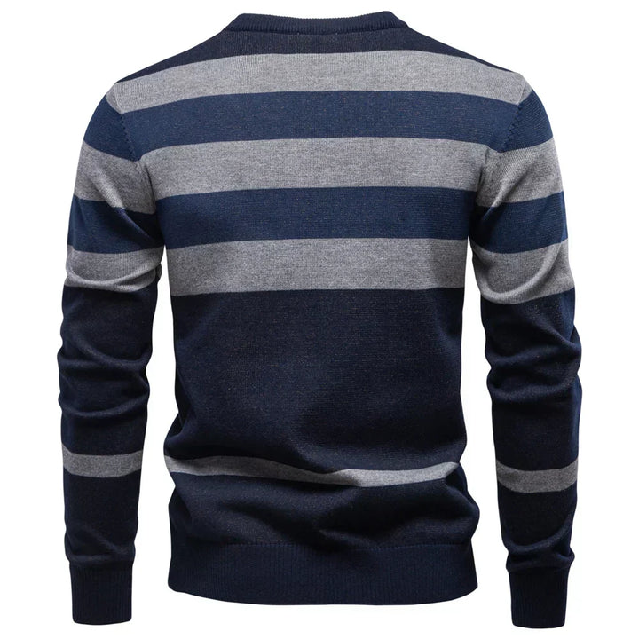 Rosenfeld | Strickpullover für Herren mit Rautendesign