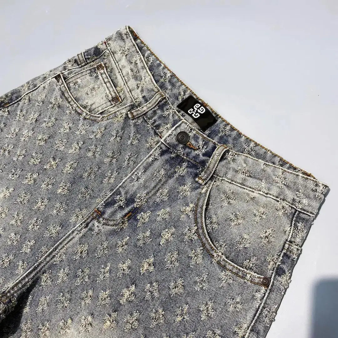 Mark | Premium Denim-Shorts mit Textur – Luxuriöses Gefühl, begrenzter Vorrat