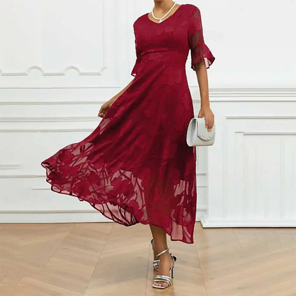 Celira™ Kleid mit Raffiniertem Floral-Design