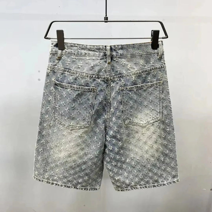 Mark | Premium Denim-Shorts mit Textur – Luxuriöses Gefühl, begrenzter Vorrat