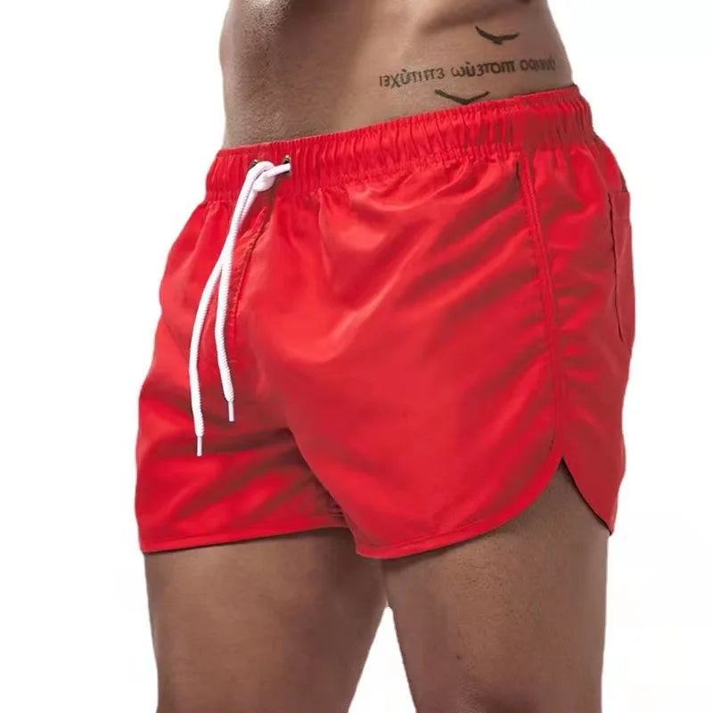 Brian Atmungsaktive Eisseide-Sommershorts für Strand und Fitness