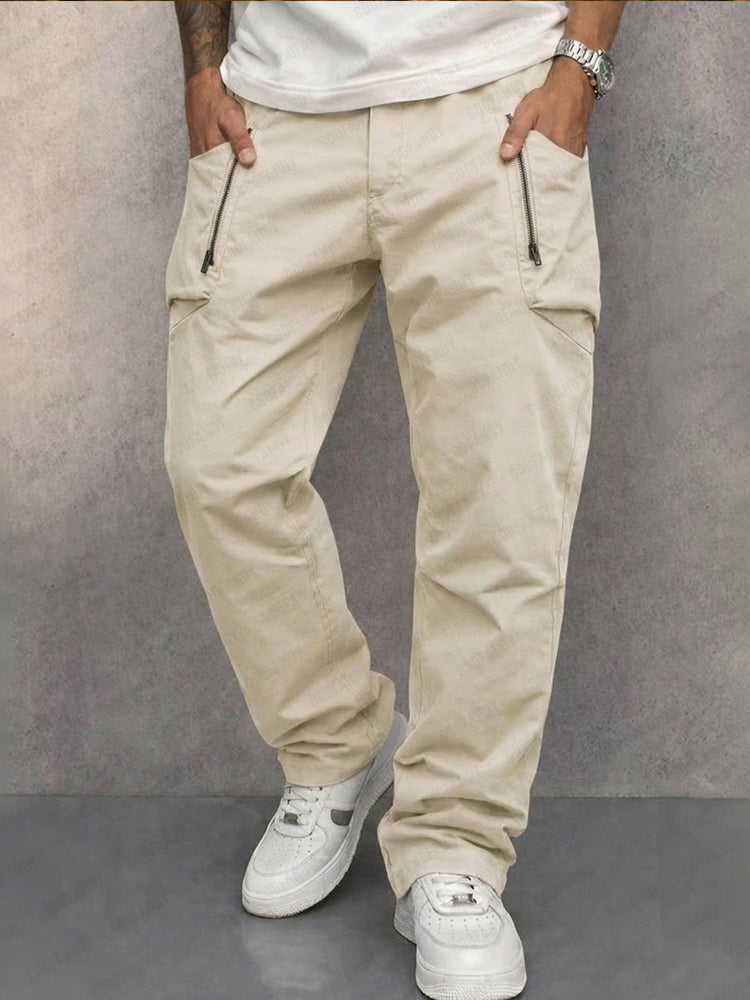 Trendige 100% Baumwolle Cargo Tapered Pants