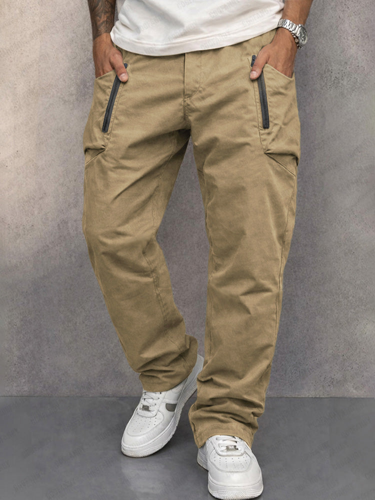 Trendige 100% Baumwolle Cargo Tapered Pants