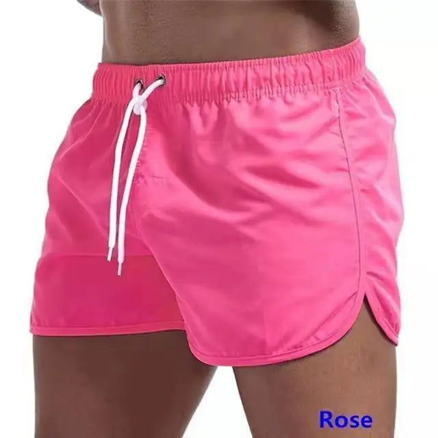 Brian Atmungsaktive Eisseide-Sommershorts für Strand und Fitness