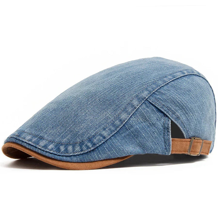 Fedor | Premium-Jeans-Schirmmütze – Zeitloser Stil und Komfort für jeden Tag.