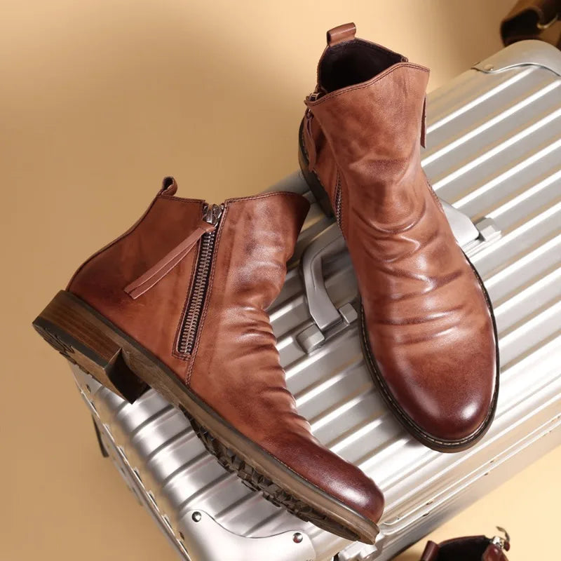 Willem | Elegante Chelsea-Stiefel aus hochwertigem Leder bei Waltherhaus