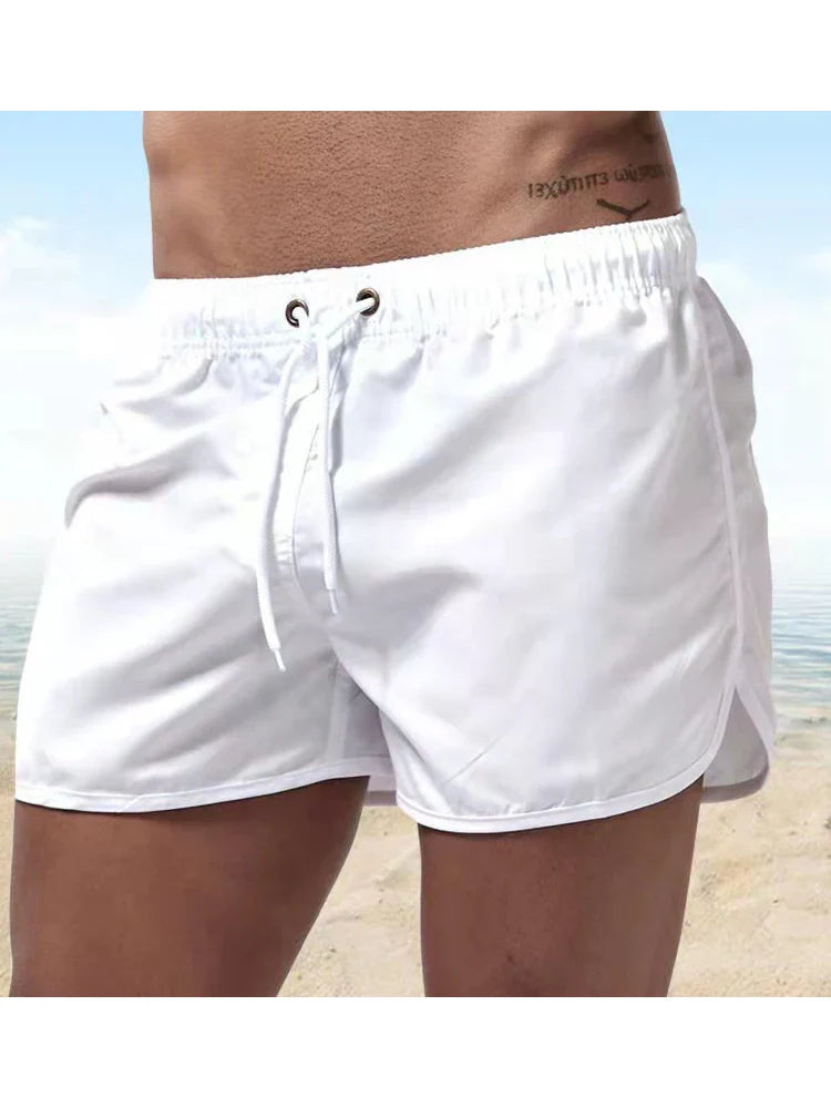 Brian Atmungsaktive Eisseide-Sommershorts für Strand und Fitness
