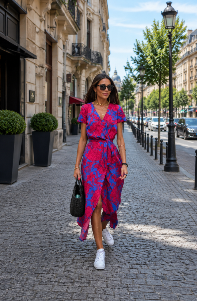 Lena | Elegantes Kleid mit V-Ausschnitt