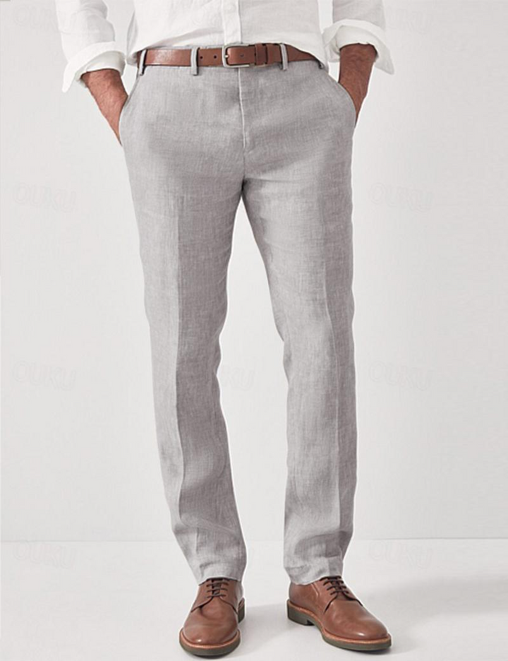 Jero | Elegante Freizeit-Hose für Herren in schmaler Passform