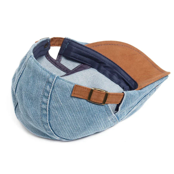 Fedor | Premium-Jeans-Schirmmütze – Zeitloser Stil und Komfort für jeden Tag.
