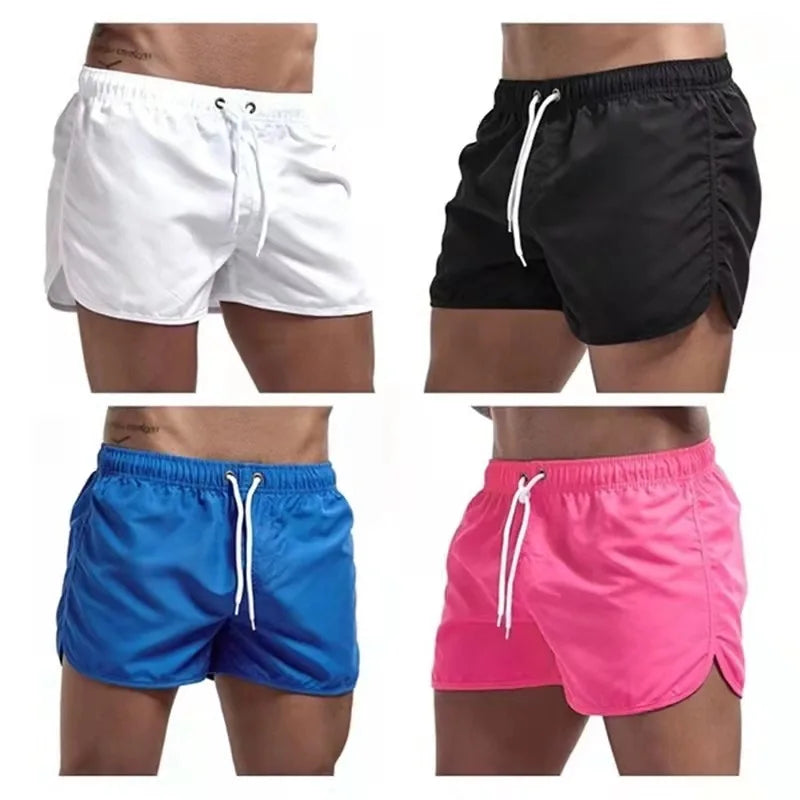 Brian Atmungsaktive Eisseide-Sommershorts für Strand und Fitness