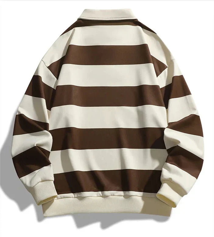 Sven | Lässiger Polo-Pullover