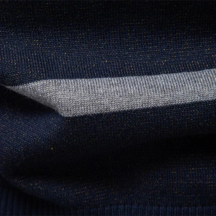 Rosenfeld | Strickpullover für Herren mit Rautendesign