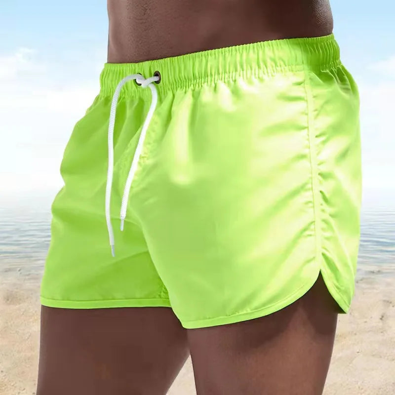Brian Atmungsaktive Eisseide-Sommershorts für Strand und Fitness