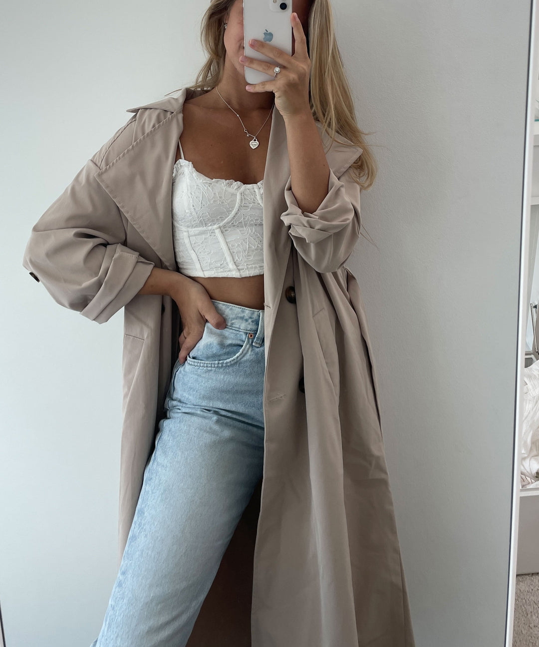 Leni | Klassischer Trenchcoat