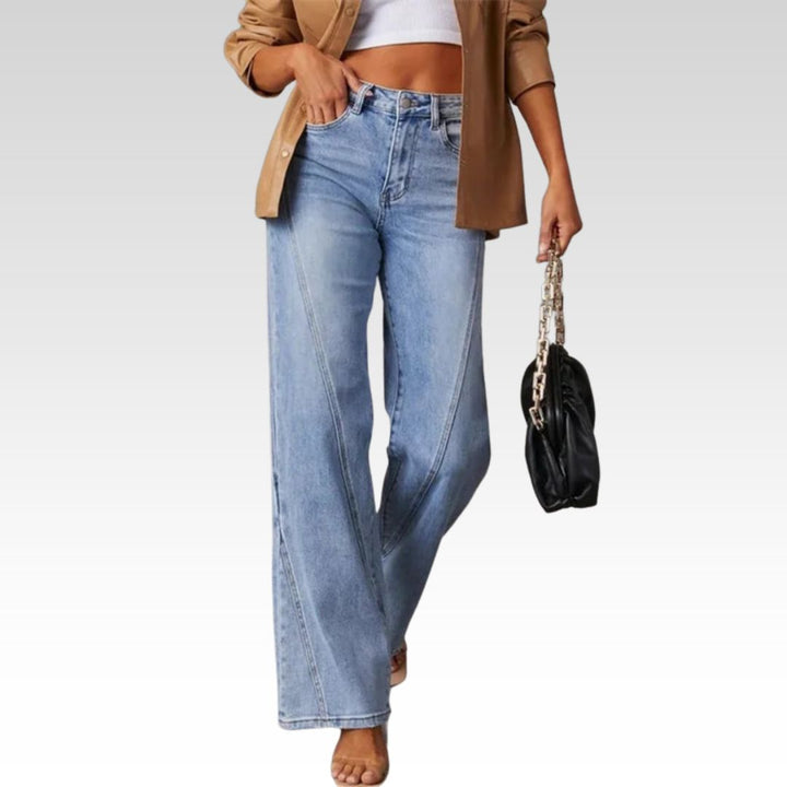 Rosalie | WEITE JEANS MIT HOHER TAILLE