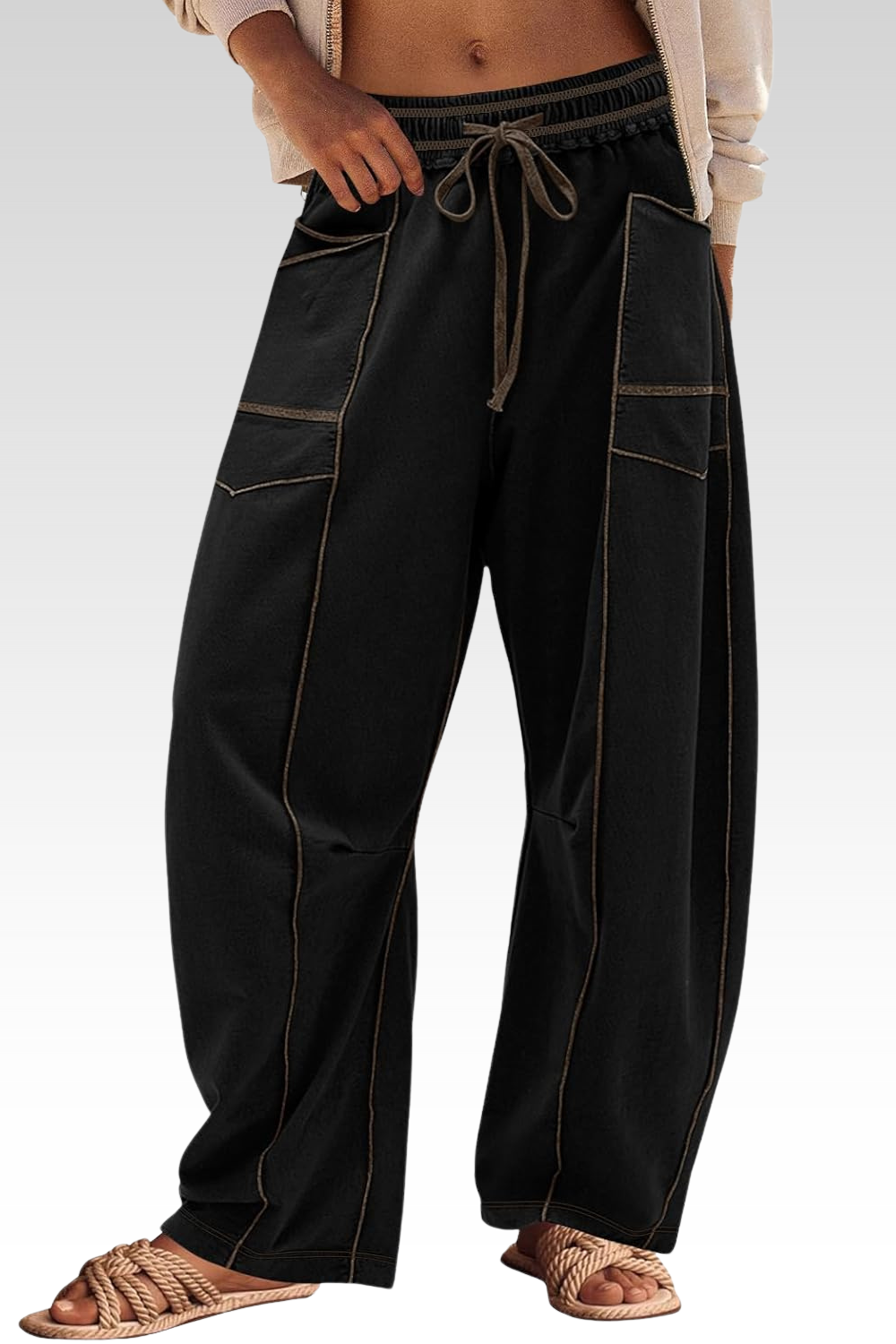 Josephine | Barrel-Pants – Weite Sommer-Loungehose für jeden Moment