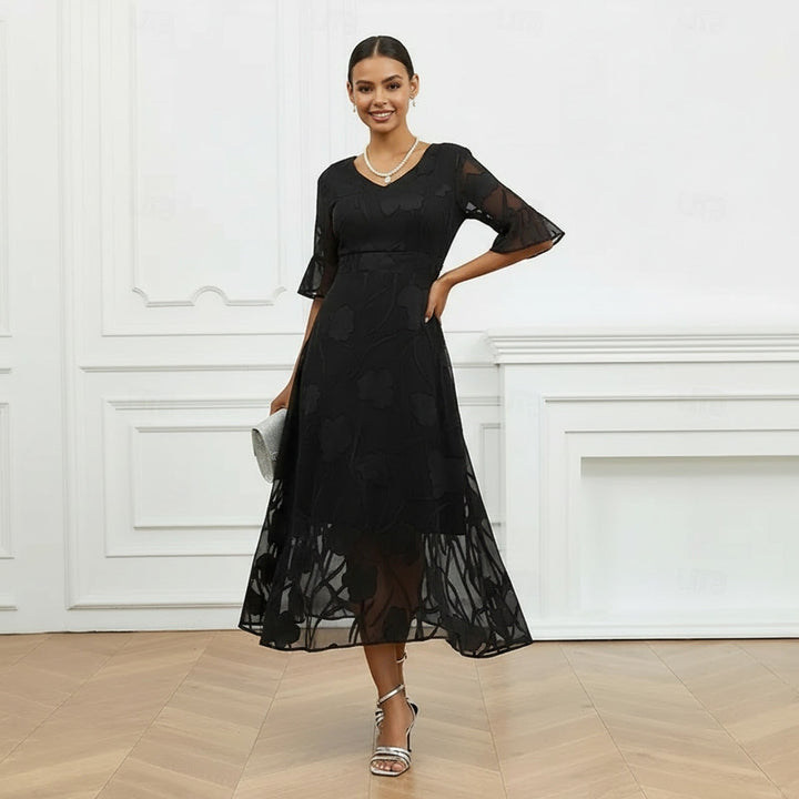 Celira™ Kleid mit Raffiniertem Floral-Design