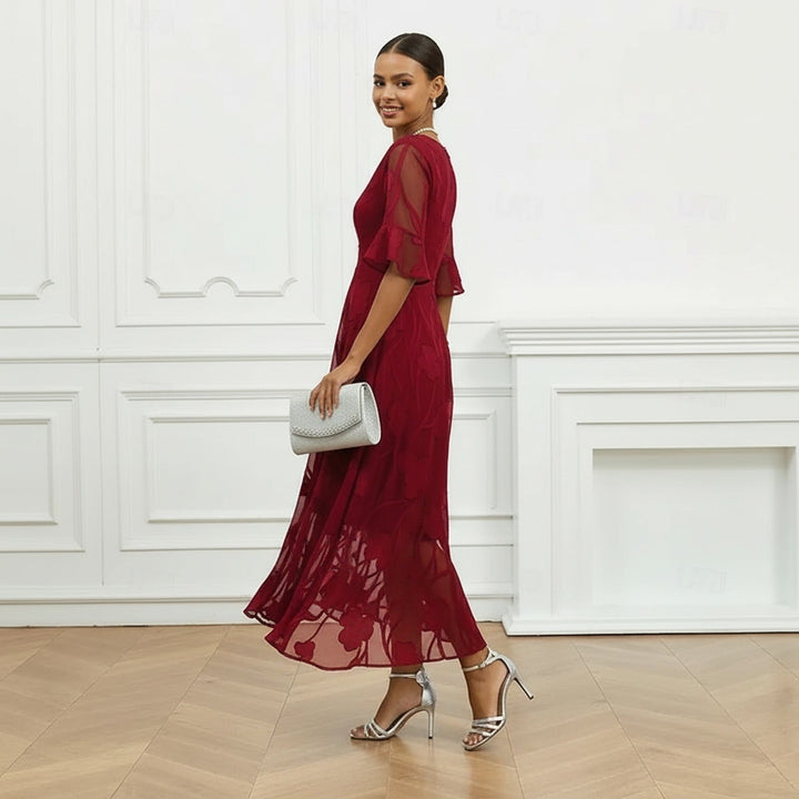 Celira™ Kleid mit Raffiniertem Floral-Design