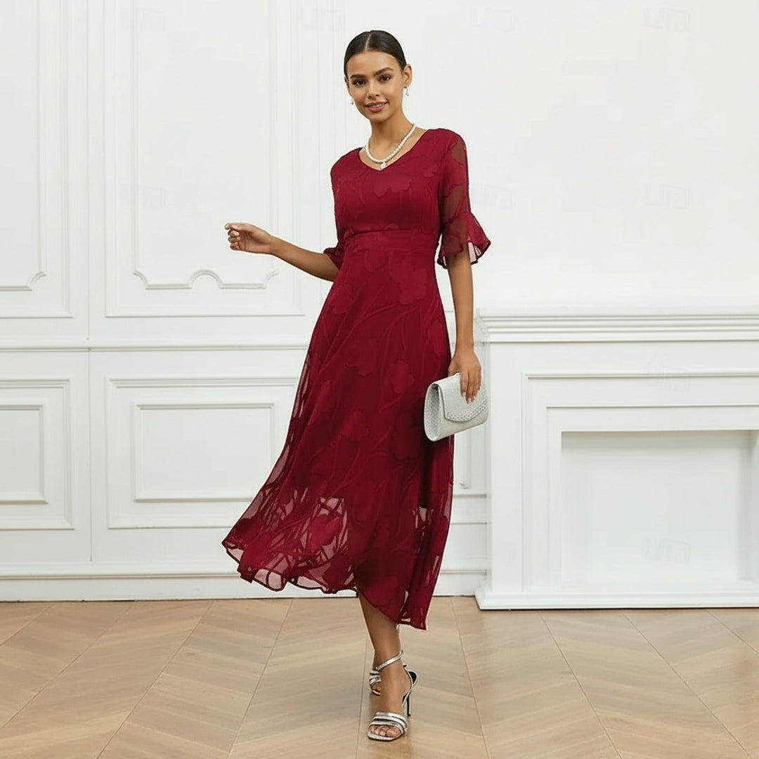 Celira™ Kleid mit Raffiniertem Floral-Design