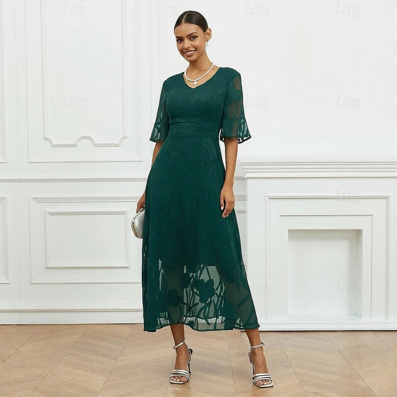 Celira™ Kleid mit Raffiniertem Floral-Design