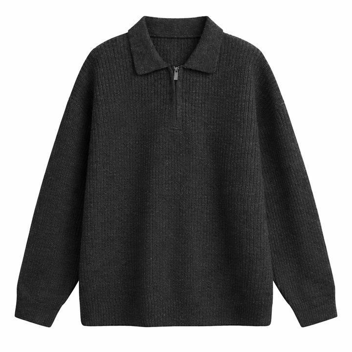 Ruben | Pullover mit Quarter-Zip