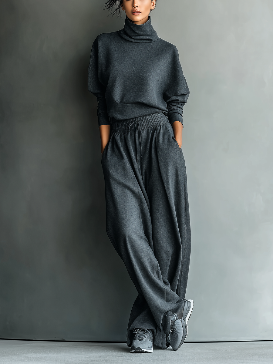 Lieselotte | Strick Ensemble Weite Hose