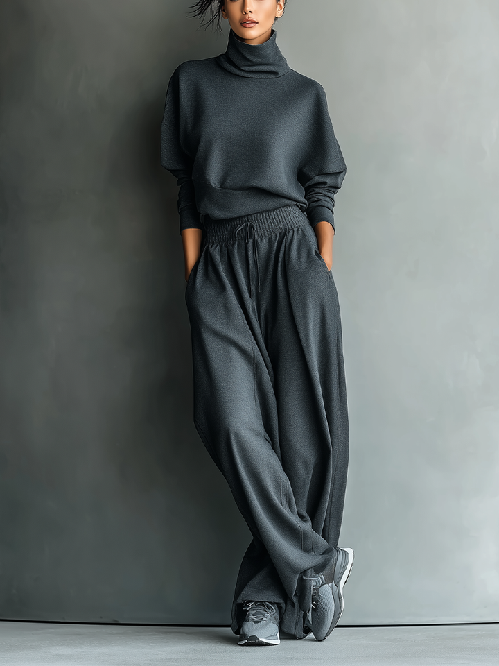Lieselotte | Strick Ensemble Weite Hose