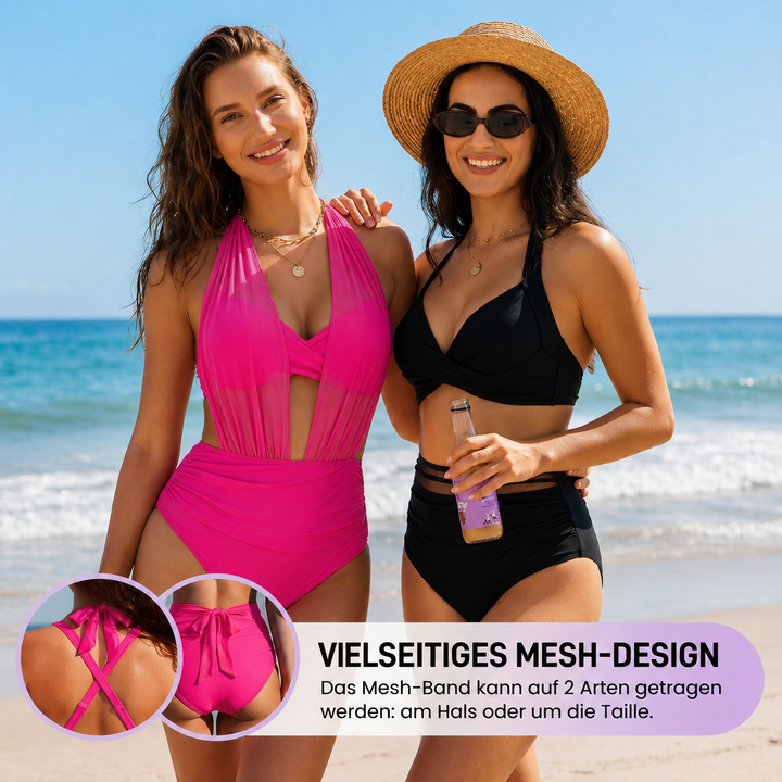 Sabine | 2-in-1 Hoch Taillierter Tummy Control Bikini