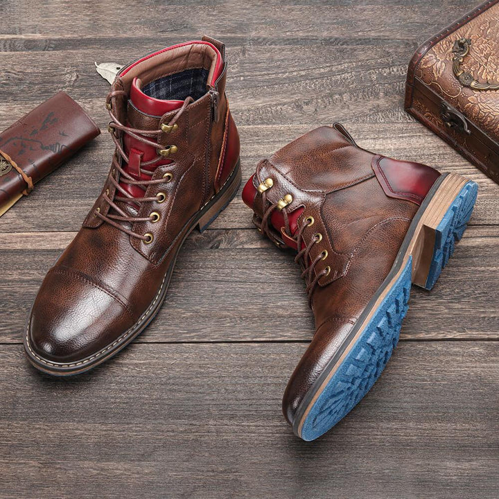 Dawson | Elegante Oxford-Stiefel aus Leder von Elias