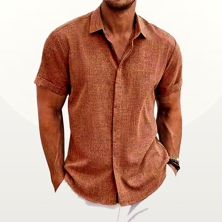 Raphael | Linen Cotton Blend Shirt
