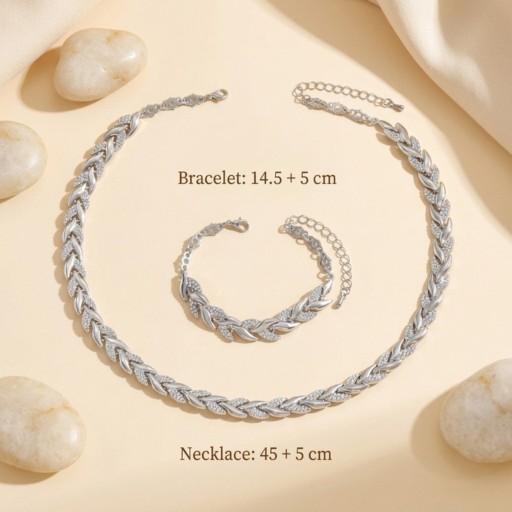 Claudine | Handgefertigter Fischschwanz-Anhänger und Armband