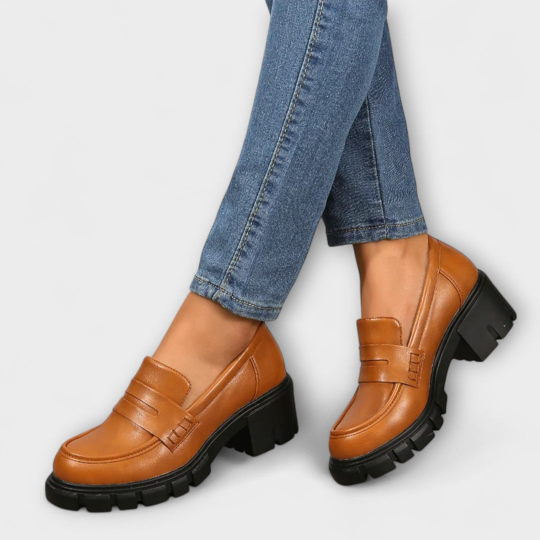 Harriet - Legere Loafers mit Chunky Absatz