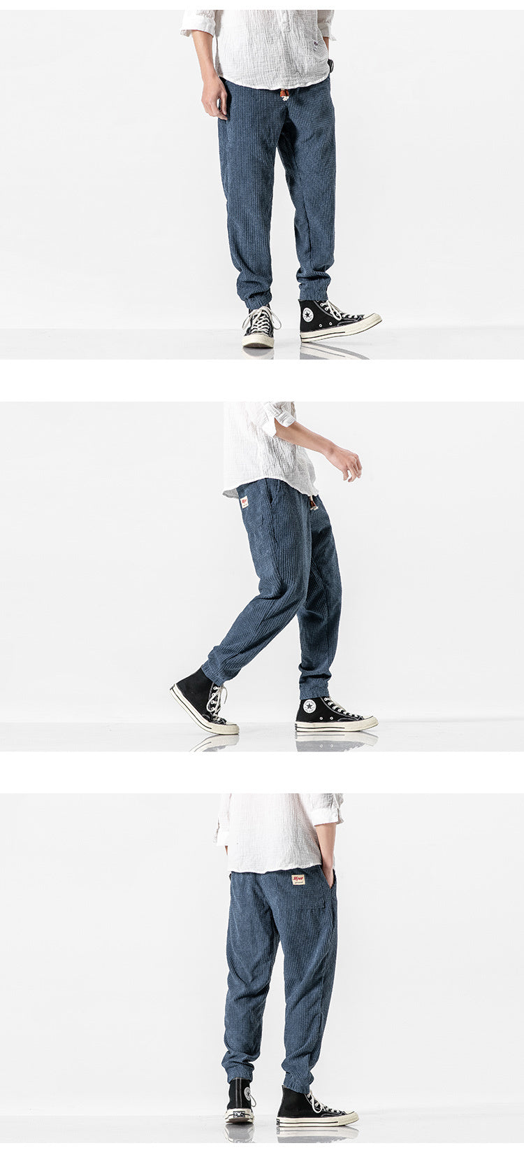 Elias Herren Cordhose Jogger