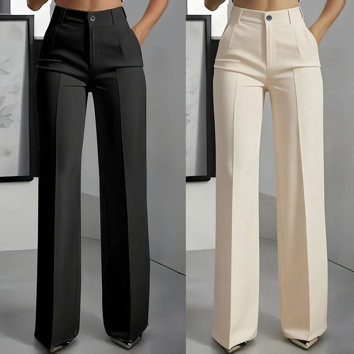 Mirella | Damen Anzughose mit hoher Taille (1 kaufen, 1 GRATIS dazu)