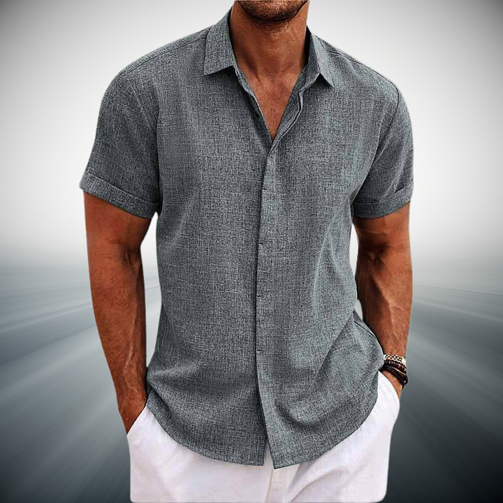 Raphael | Linen Cotton Blend Shirt