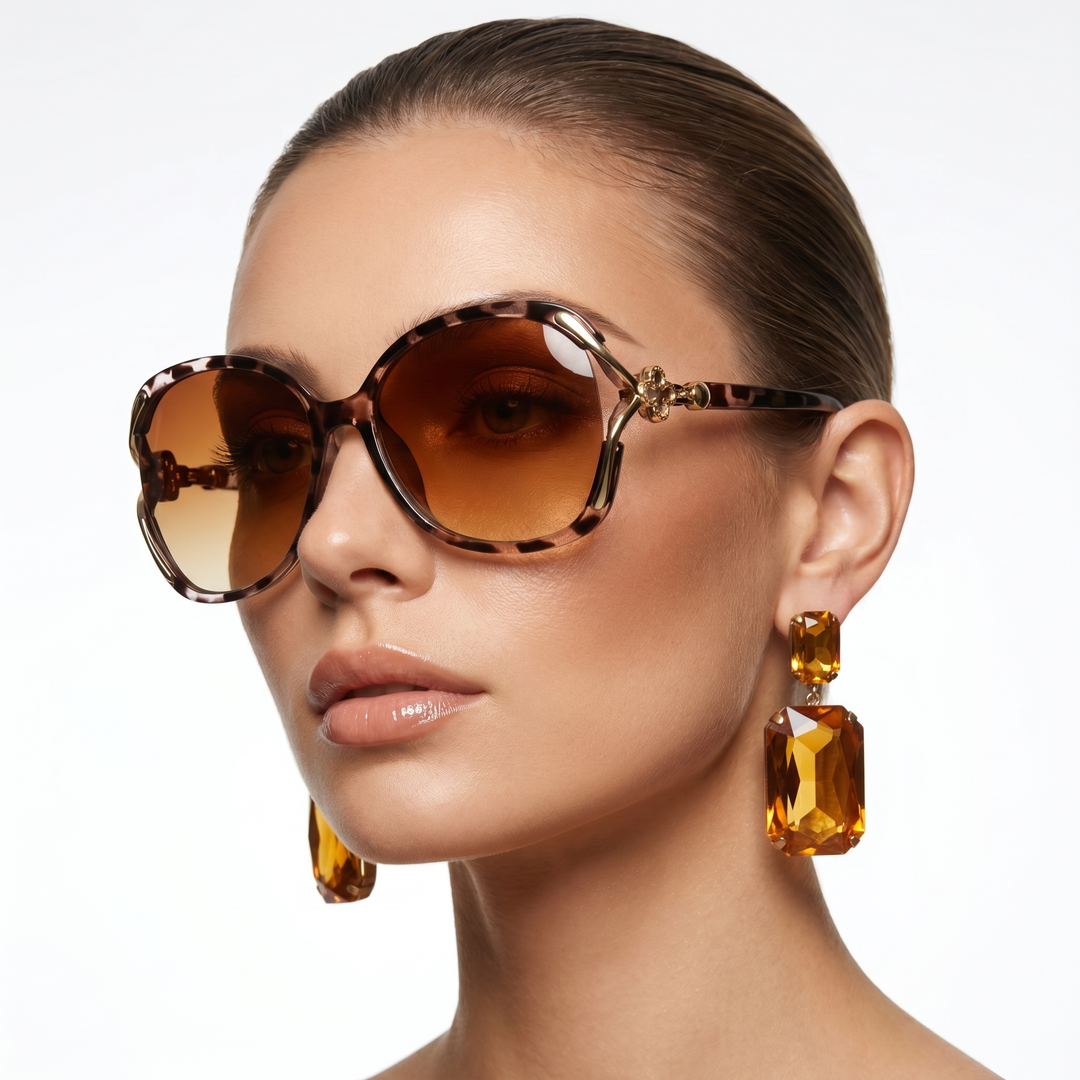 Rosewood Übergroße Sonnenbrille